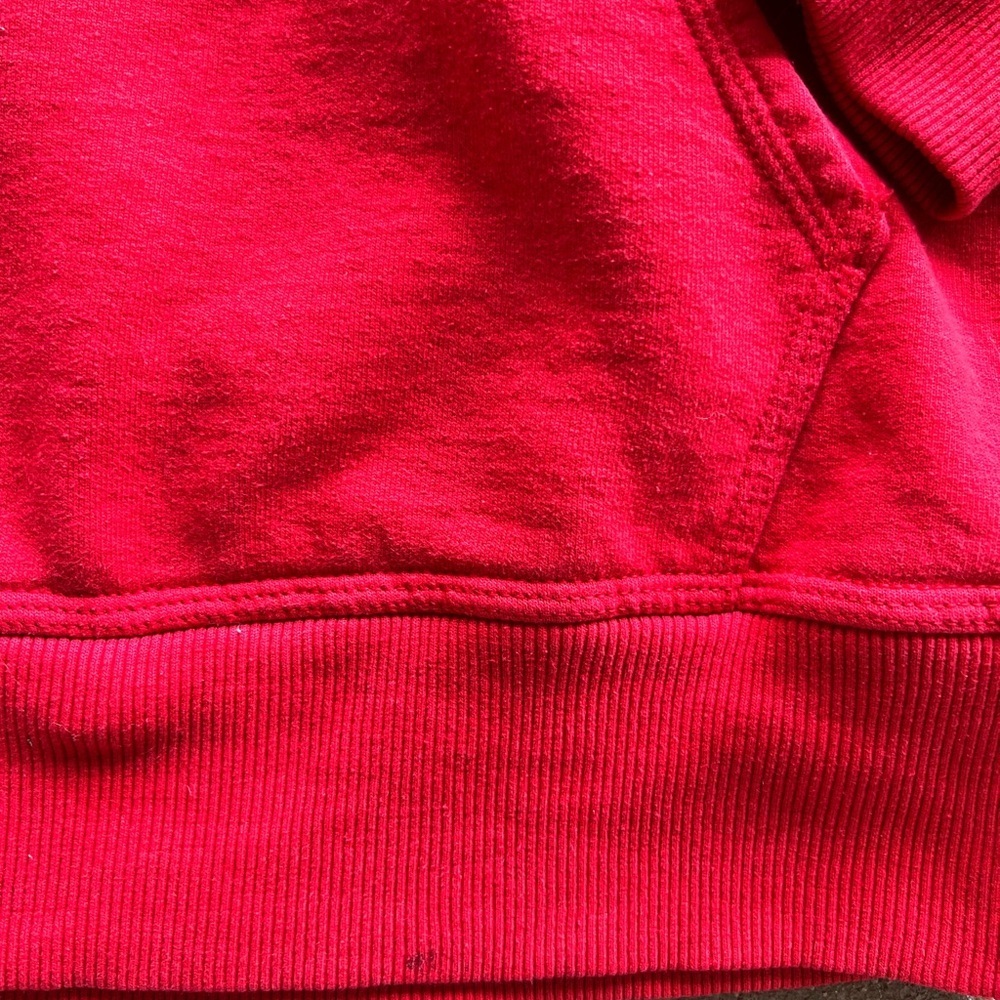 Champion Men's Red Hoodie - Picture 4 of 4